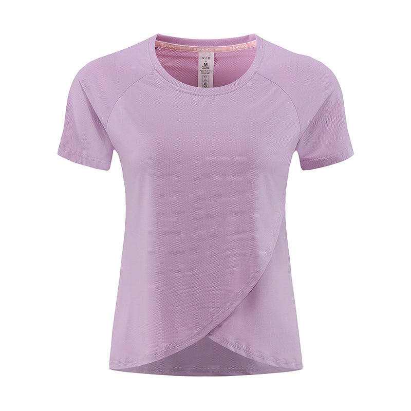 Damernas Sportigt Funktions-T-shirt med Snabbtorkande Material och Ergonomisk Skärning Mirla-Eva Jonsson