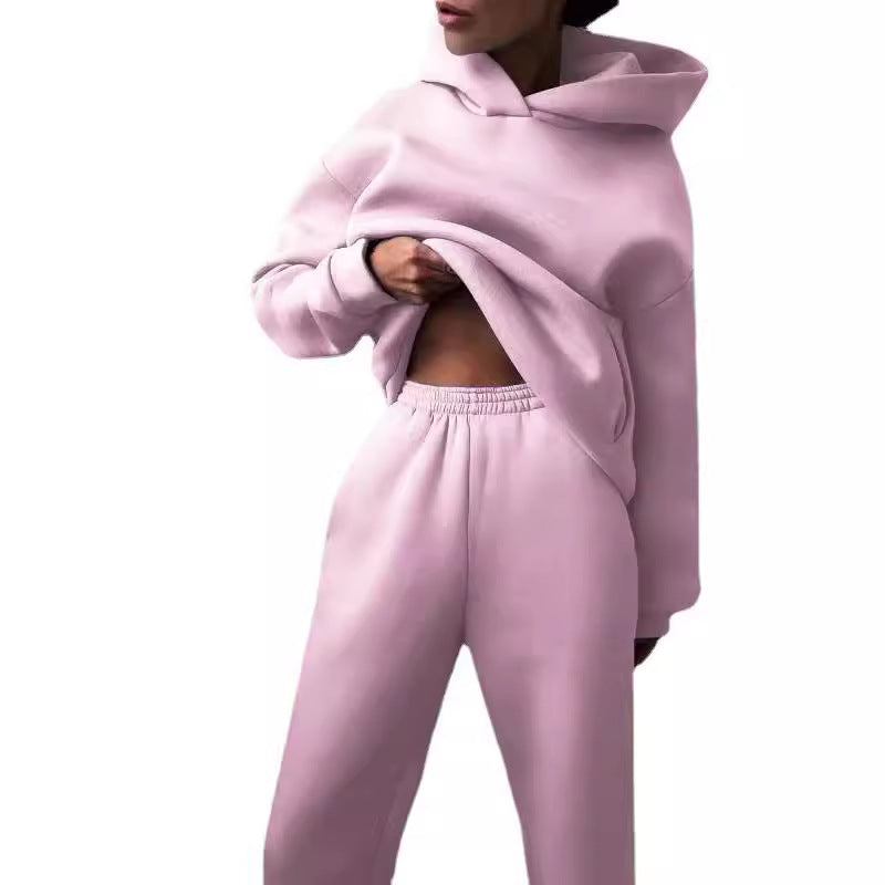 Damernas Sportigt Hoodie och Joggingbyxor Set Mirla-Eva Jonsson