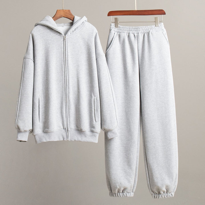 Damernas Sportigt Hoodie och Joggingbyxor Set Mirla-Eva Jonsson