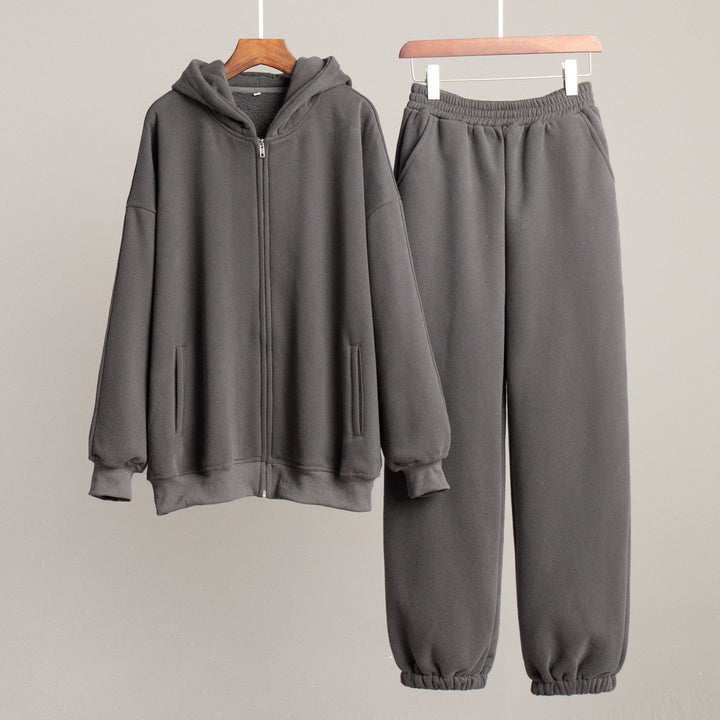 Damernas Sportigt Hoodie och Joggingbyxor Set Mirla-Eva Jonsson