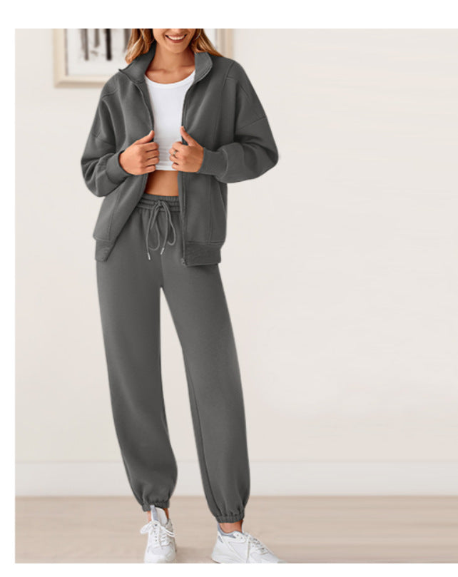 Damernas Sportigt Hoodie-set med hög krage Mirla-Eva Jonsson