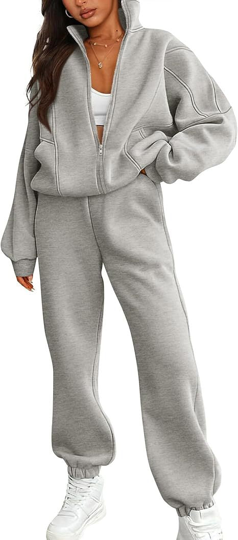 Damernas Sportigt Hoodie-set med hög krage Mirla-Eva Jonsson