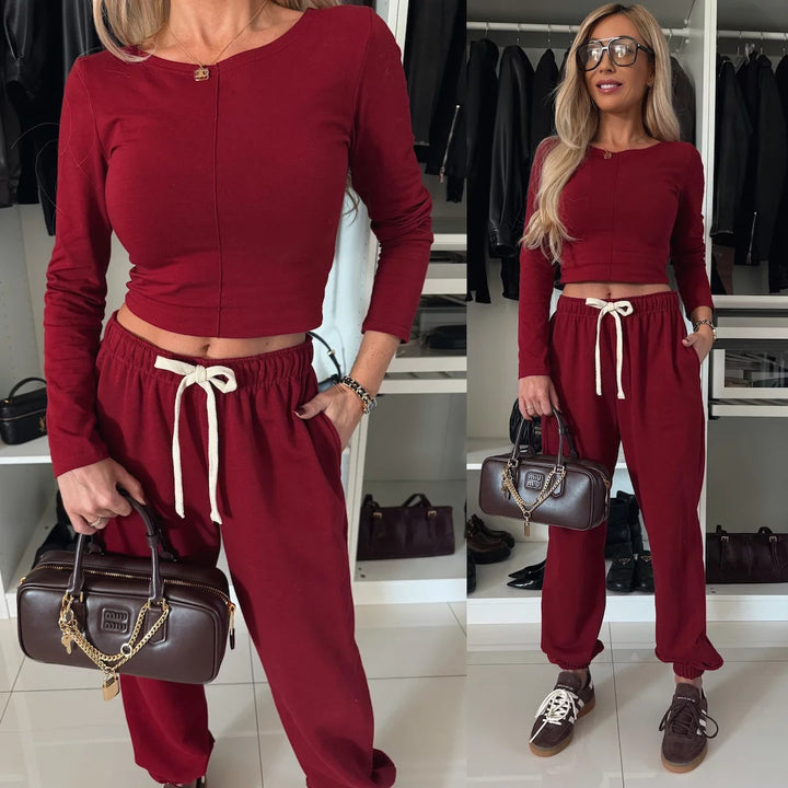 Damernas Sportigt Lounge-set med hög midja Mirla-Eva Jonsson