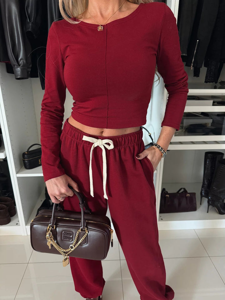 Damernas Sportigt Lounge-set med hög midja Mirla-Eva Jonsson