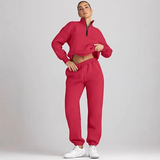 Damernas Sportigt Sweatshirt- och Joggingbyxset Eva Jonsson-Eva Jonsson