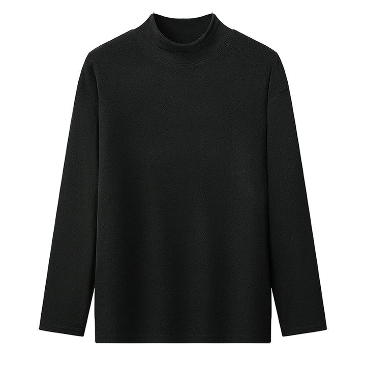Damernas Ståkrage Långärmad T-shirt i högkvalitativt material Eva Jonsson-Eva Jonsson