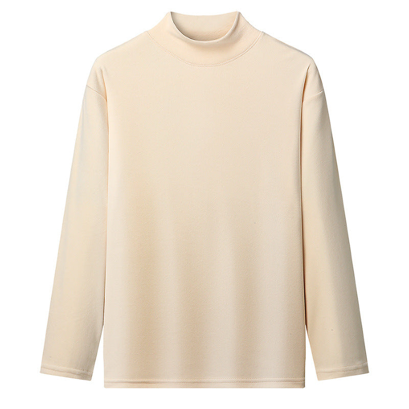 Damernas Ståkrage Långärmad T-shirt i högkvalitativt material Eva Jonsson-Eva Jonsson