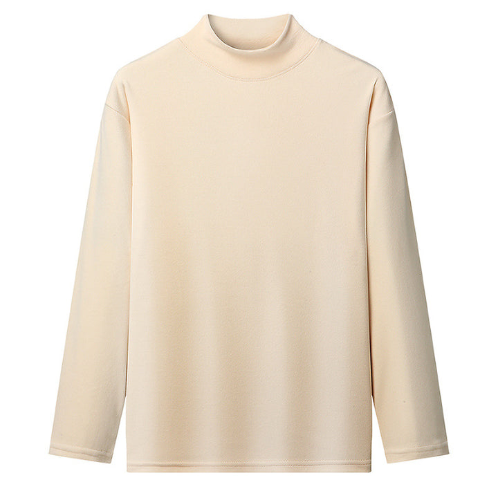 Damernas Ståkrage Långärmad T-shirt i högkvalitativt material Eva Jonsson-Eva Jonsson