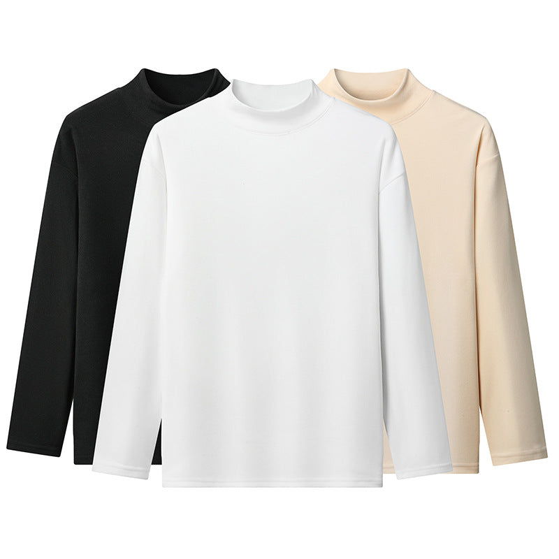 Damernas Ståkrage Långärmad T-shirt i högkvalitativt material Eva Jonsson-Eva Jonsson