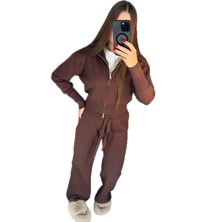 Damernas Stickad Loungewear-set Mirla-Eva Jonsson
