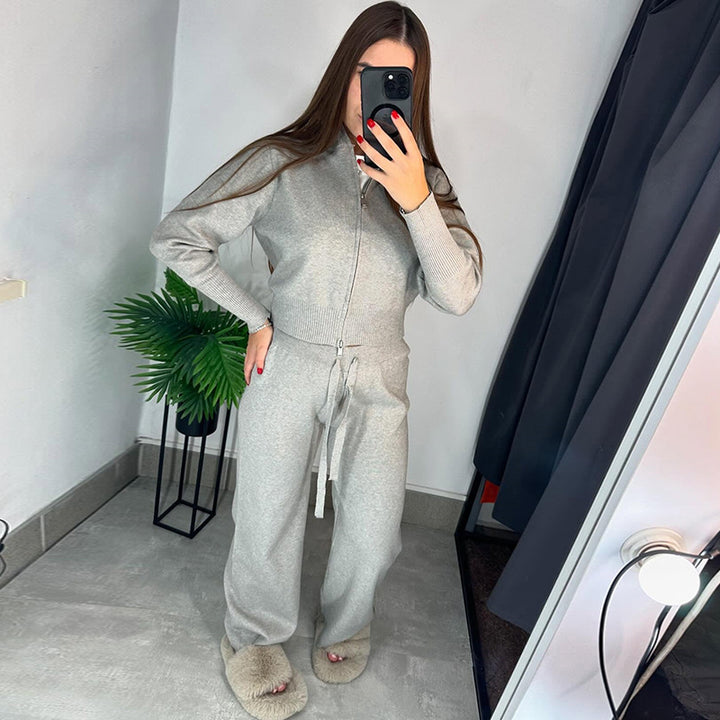 Damernas Stickad Loungewear-set Mirla-Eva Jonsson