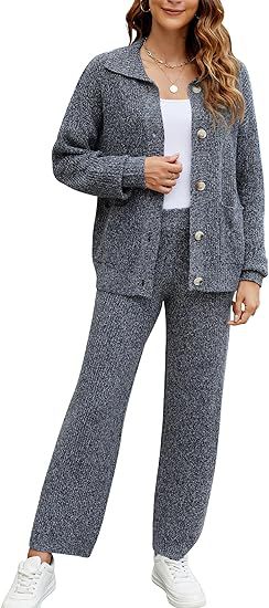 Damernas Stickat Loungewear Set Mirla-Eva Jonsson