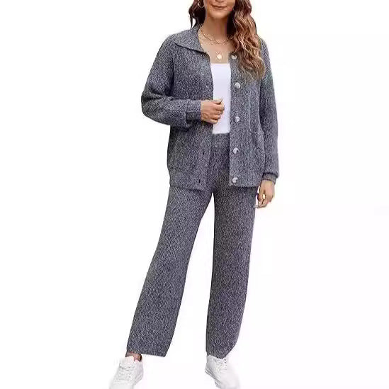Damernas Stickat Loungewear Set Mirla-Eva Jonsson
