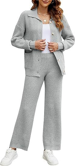 Damernas Stickat Loungewear Set Mirla-Eva Jonsson