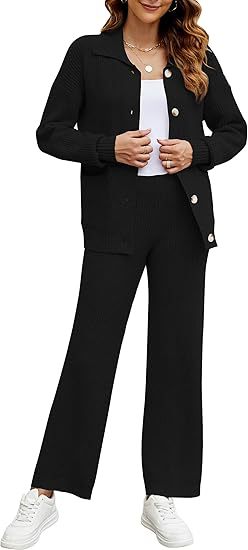 Damernas Stickat Loungewear Set Mirla-Eva Jonsson