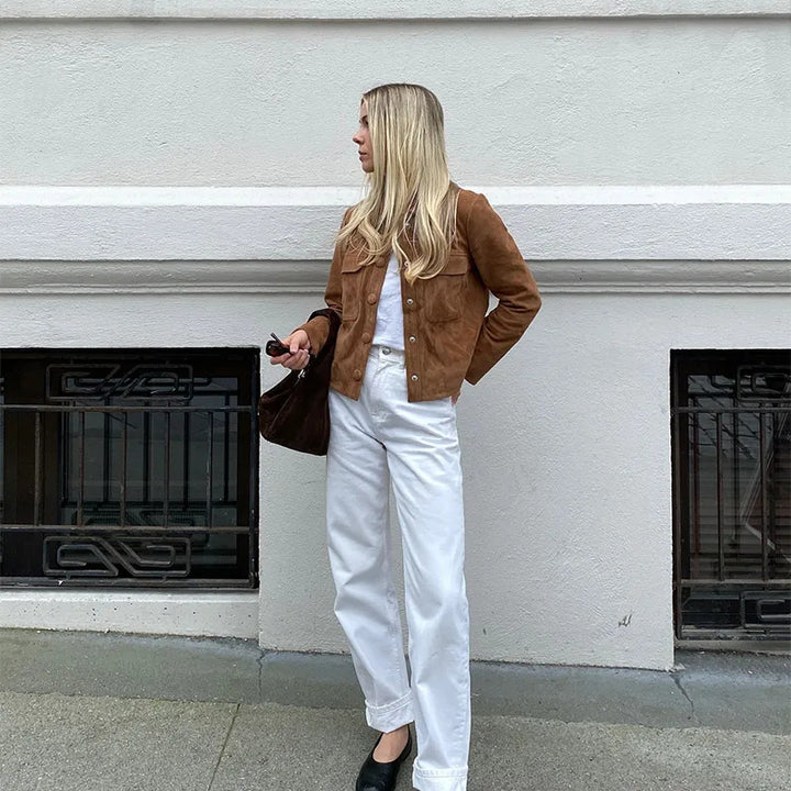 Damernas Stilig Mockajacka Eva Jonsson-Eva Jonsson