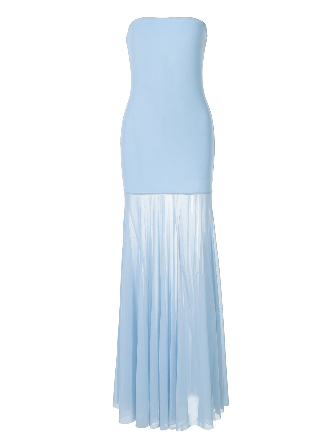 Damernas Strapless Maxiklänning med flödande kjol Mirla-Eva Jonsson