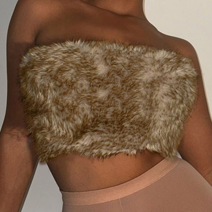 Damernas Stylish konstpäls-bustier Mirla-Eva Jonsson