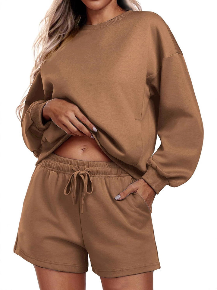 Damernas Sweatshirt och Shorts Set Eva Jonsson-Eva Jonsson