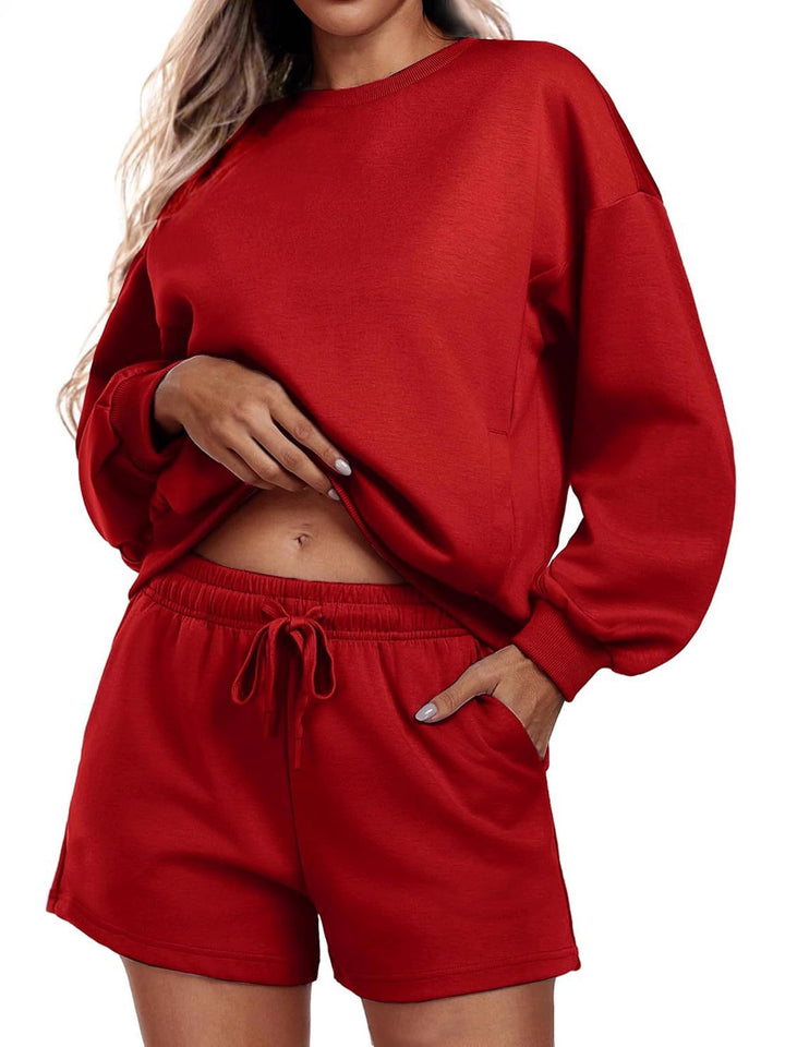 Damernas Sweatshirt och Shorts Set Eva Jonsson-Eva Jonsson