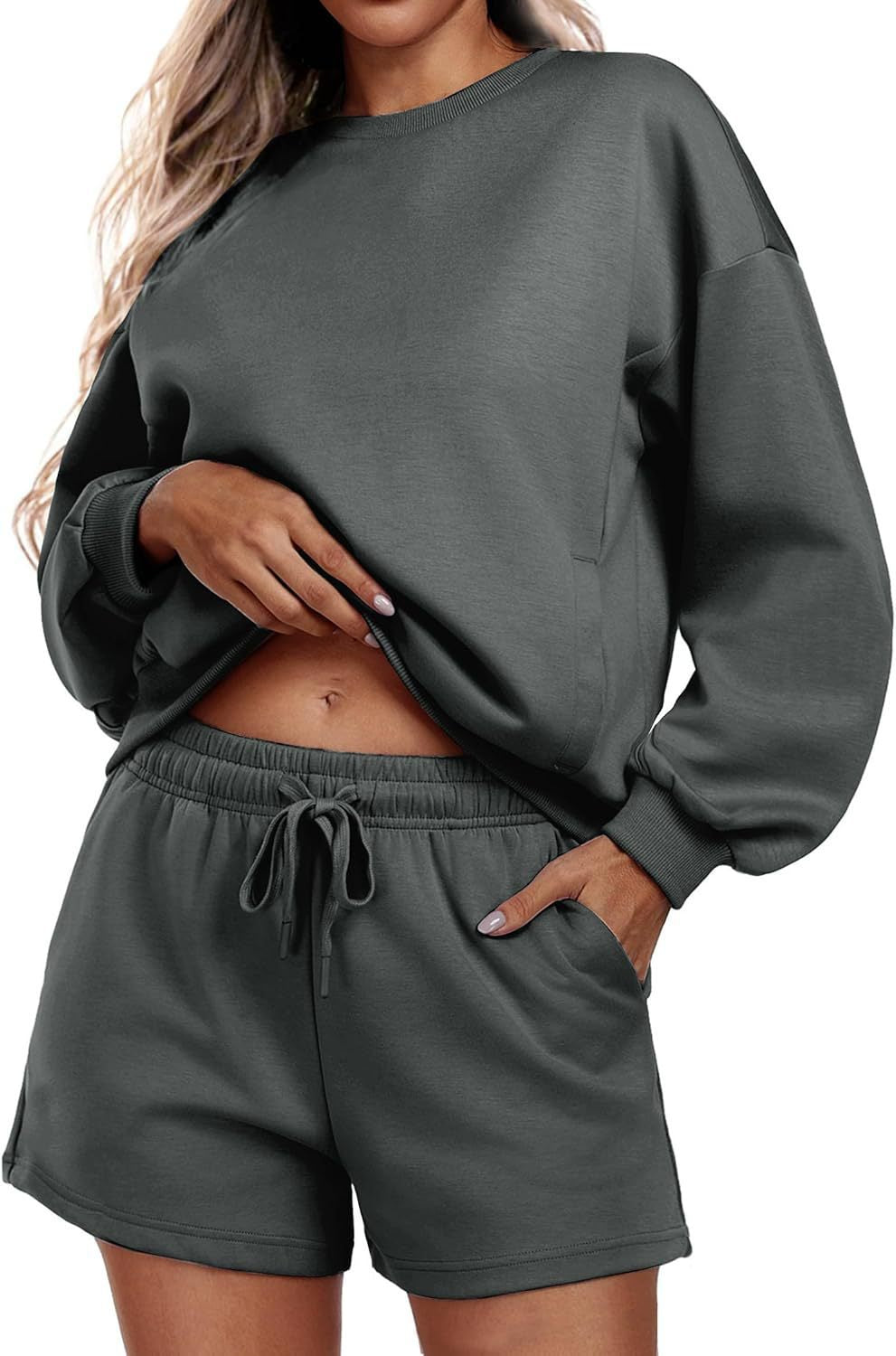 Damernas Sweatshirt och Shorts Set Eva Jonsson-Eva Jonsson