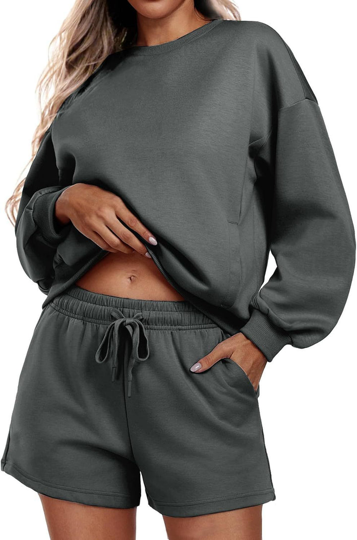 Damernas Sweatshirt och Shorts Set Eva Jonsson-Eva Jonsson