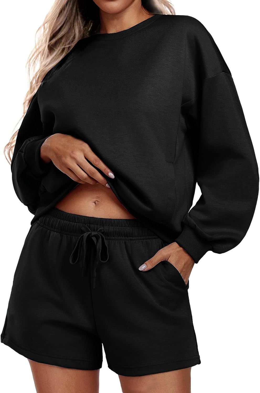 Damernas Sweatshirt och Shorts Set Eva Jonsson-Eva Jonsson