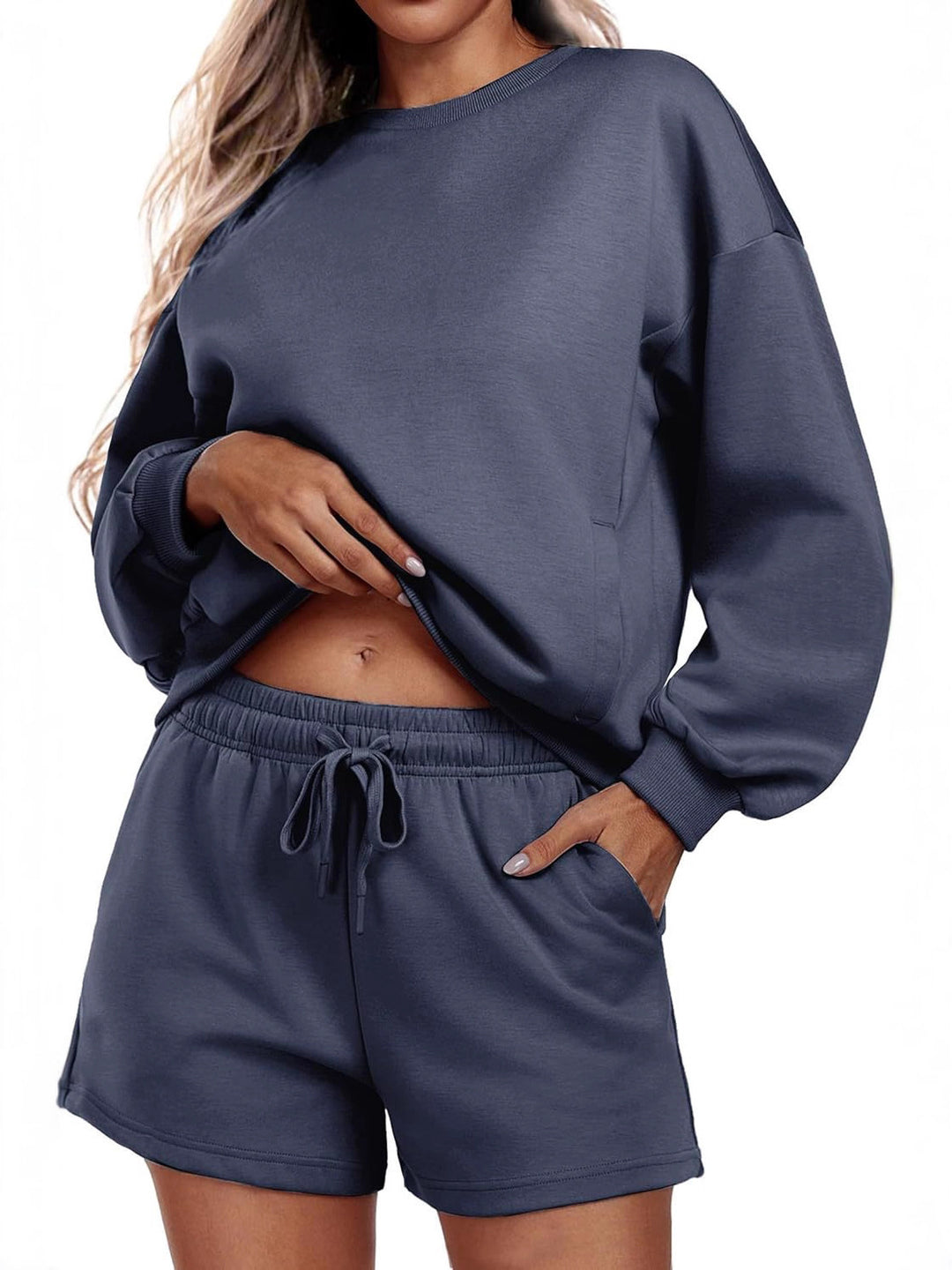 Damernas Sweatshirt och Shorts Set Eva Jonsson-Eva Jonsson