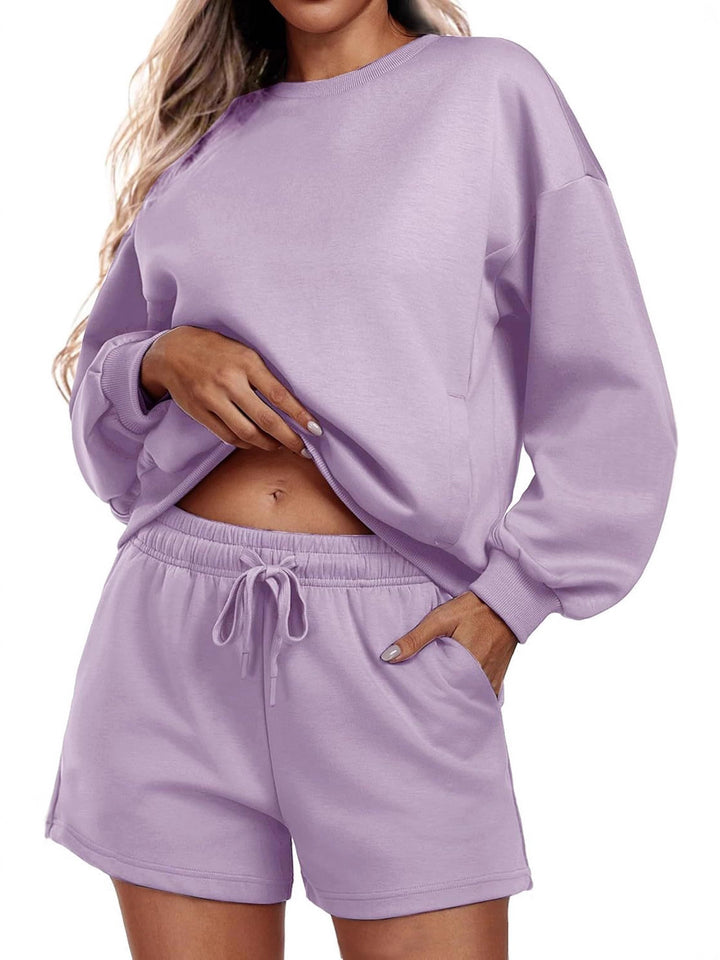 Damernas Sweatshirt och Shorts Set Eva Jonsson-Eva Jonsson