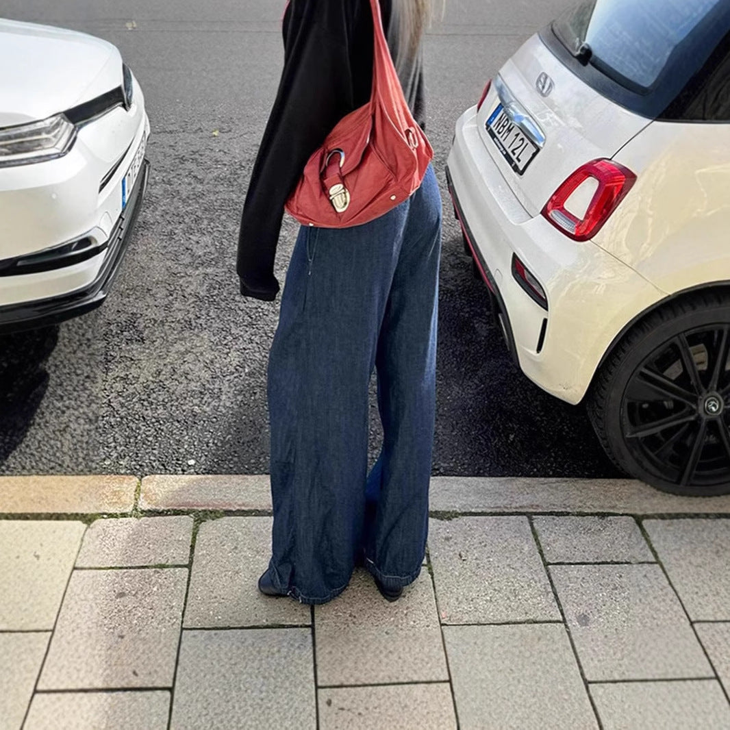 Damernas Vida Jeans med elastisk midjeband och justerbar fåll Mirla-Eva Jonsson