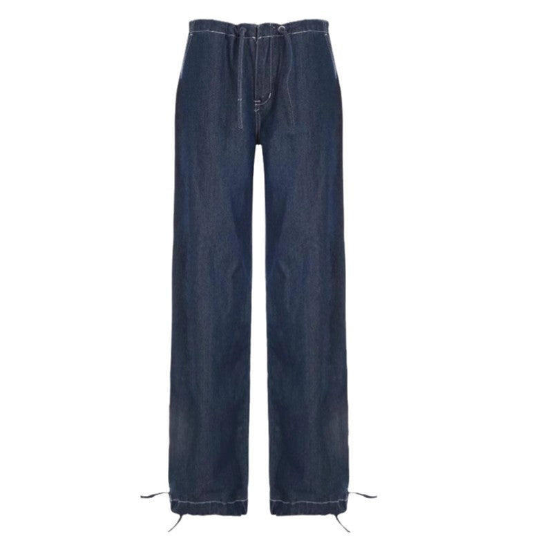 Damernas Vida Jeans med elastisk midjeband och justerbar fåll Mirla-Eva Jonsson