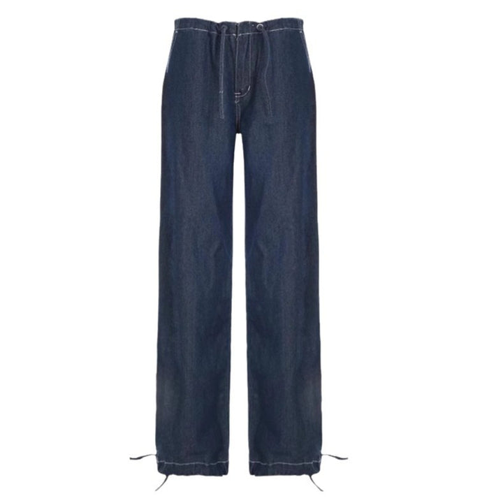 Damernas Vida Jeans med elastisk midjeband och justerbar fåll Mirla-Eva Jonsson