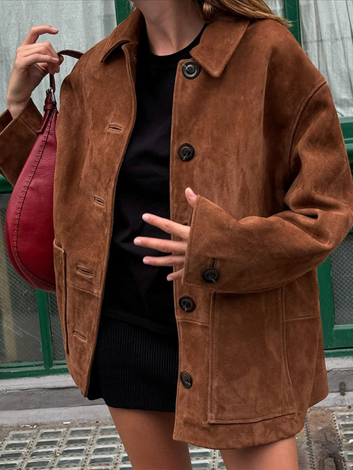 Damernas Vilda Velourjacka i avslappnad chic Mirla-Eva Jonsson