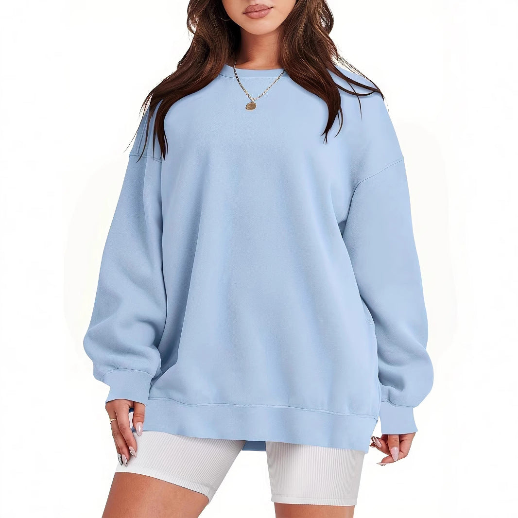 Damernas avslappnad oversized-tröja i lätt tyg Mirla-Eva Jonsson
