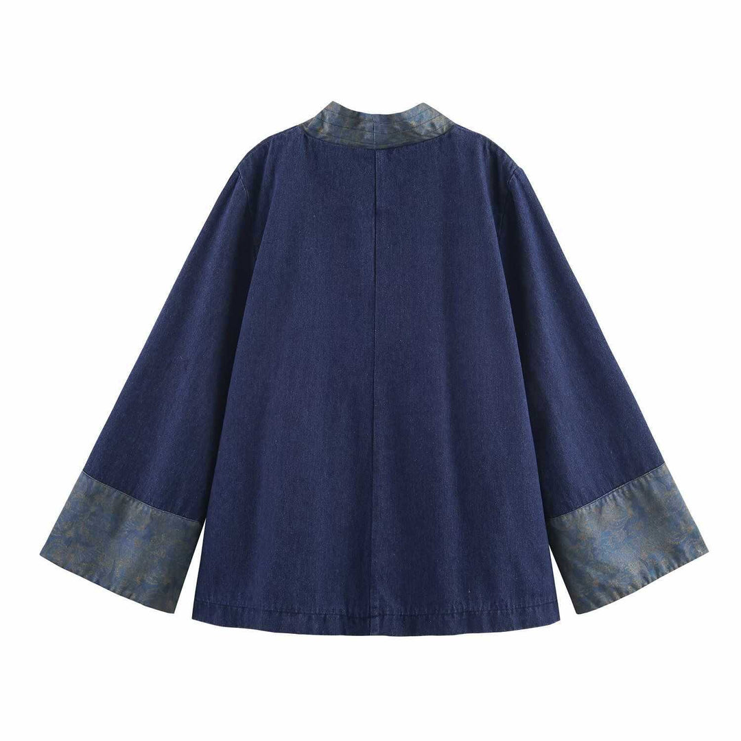 Damernas avslappnade Kimono-jacka Mirla-Eva Jonsson