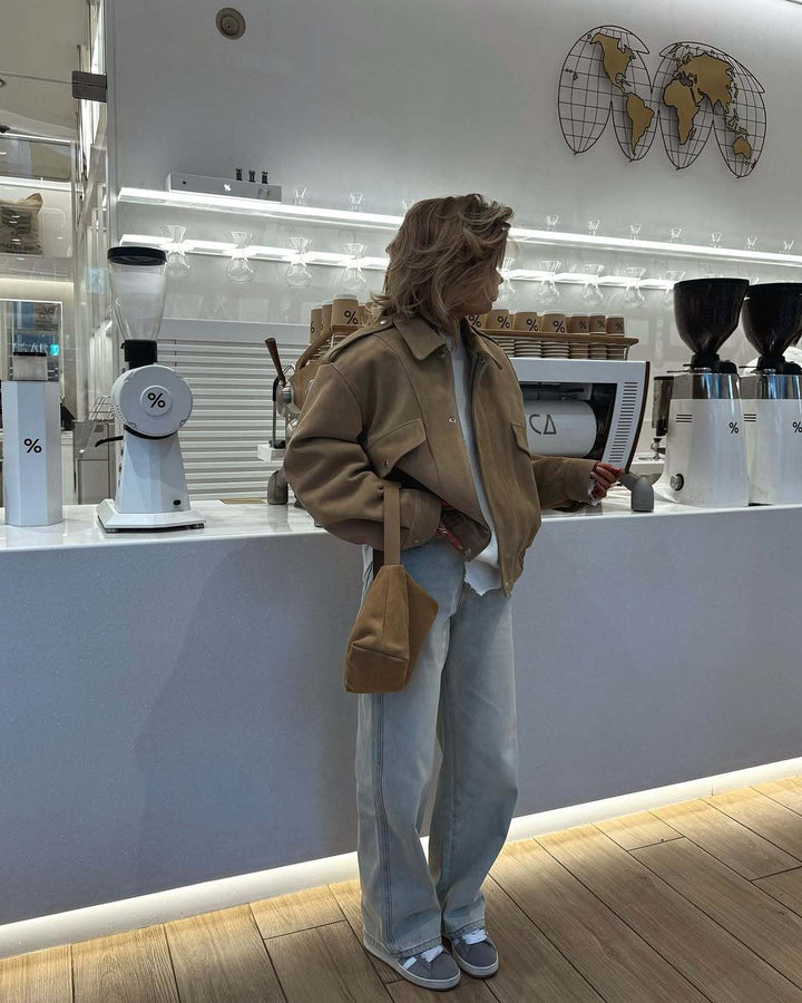Damernas avslappnade Oversize-jacka Mirla-Eva Jonsson