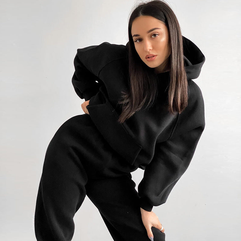 Damernas avslappnade bekväma hoodie och joggingbyxor Mirla-Eva Jonsson