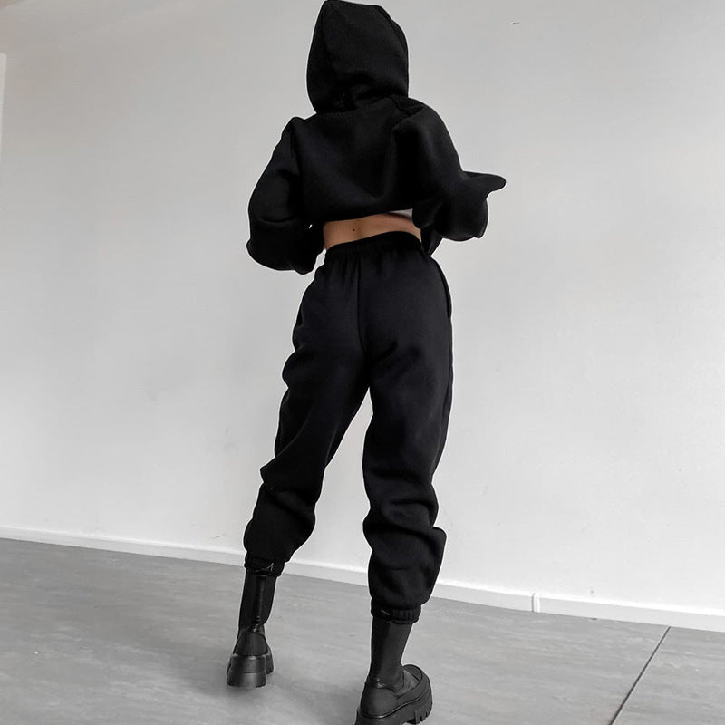 Damernas avslappnade bekväma hoodie och joggingbyxor Mirla-Eva Jonsson