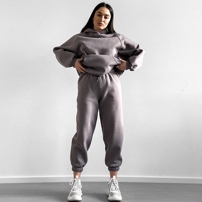 Damernas avslappnade bekväma hoodie och joggingbyxor Mirla-Eva Jonsson