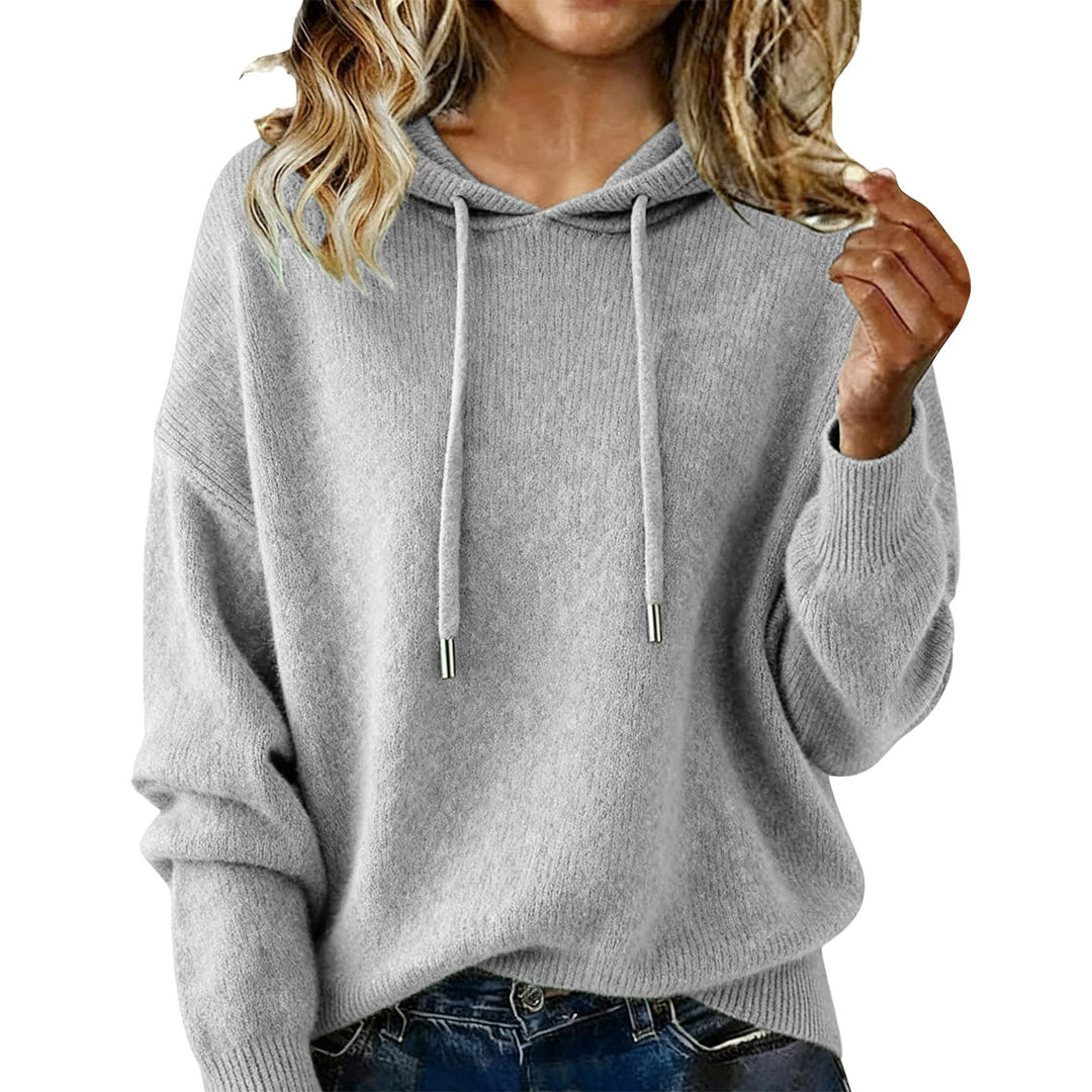 Damernas avslappnade hoodie Mirla-Eva Jonsson