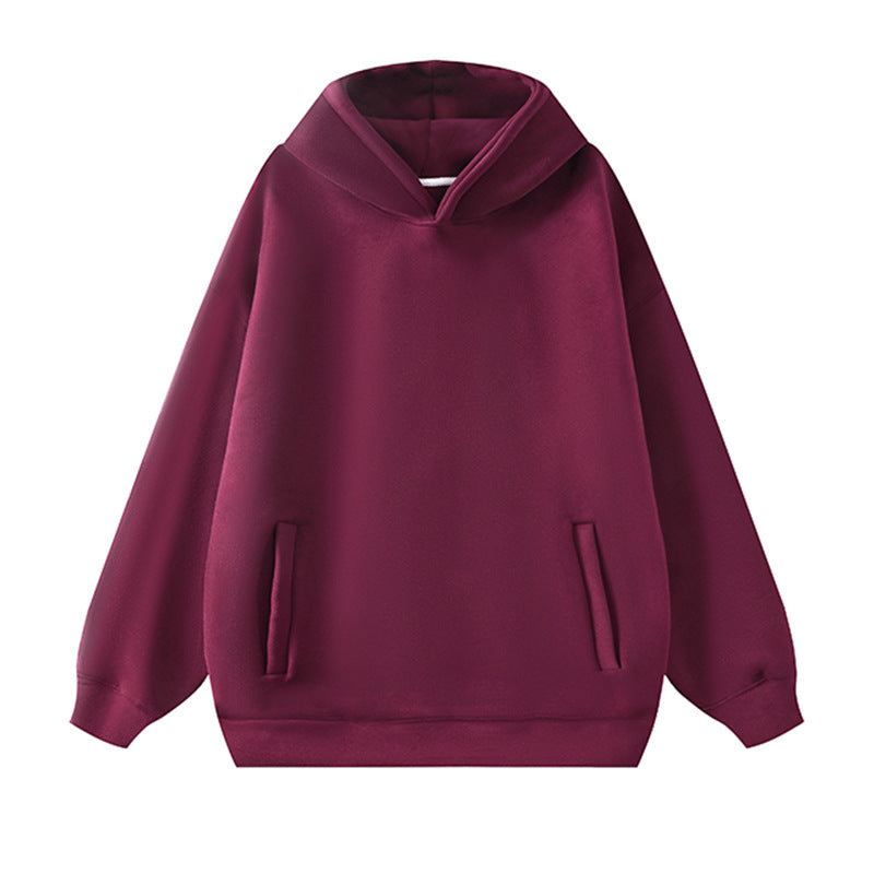Damernas avslappnade hoodie i mjuk fleece med praktisk design Mirla-Eva Jonsson