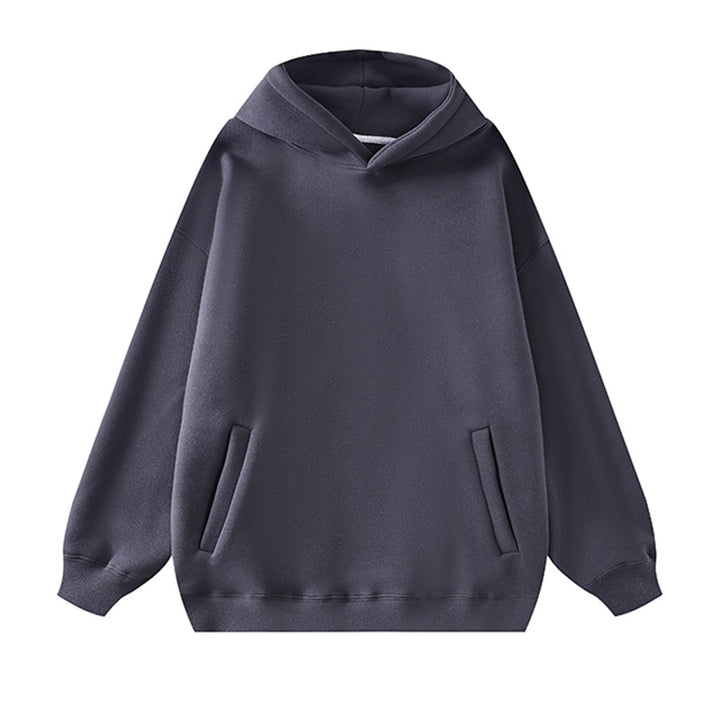 Damernas avslappnade hoodie i mjuk fleece med praktisk design Mirla-Eva Jonsson