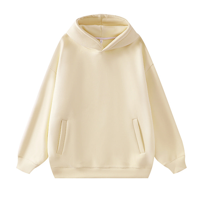 Damernas avslappnade hoodie i mjuk fleece med praktisk design Mirla-Eva Jonsson