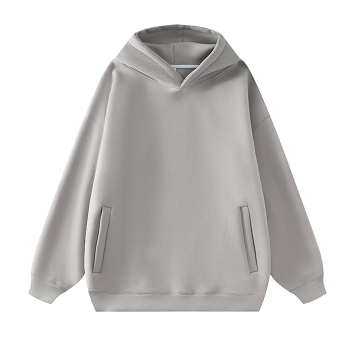 Damernas avslappnade hoodie i mjuk fleece med praktisk design Mirla-Eva Jonsson