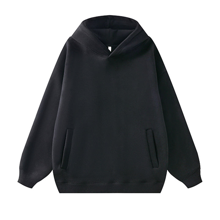 Damernas avslappnade hoodie i mjuk fleece med praktisk design Mirla-Eva Jonsson