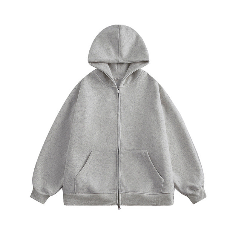 Damernas avslappnade hoodie med dragkedja och fickor Eva Jonsson-Eva Jonsson