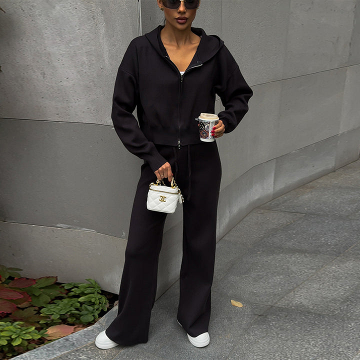 Damernas avslappnade hoodie-set Mirla-Eva Jonsson