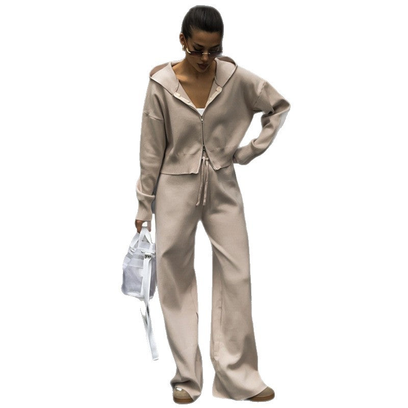 Damernas avslappnade hoodie-set Mirla-Eva Jonsson