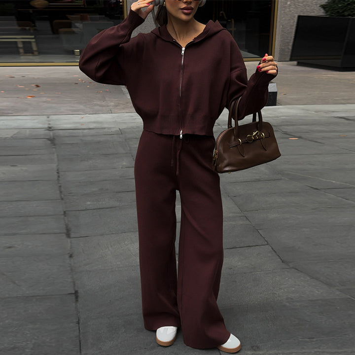 Damernas avslappnade hoodie-set Mirla-Eva Jonsson