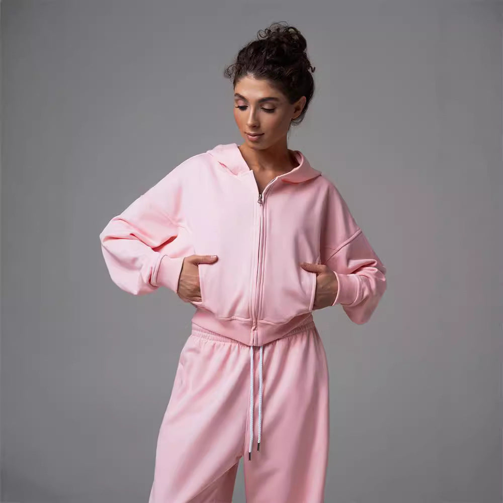 Damernas avslappnade hoodie-träningsdräkt med lös passform Mirla-Eva Jonsson